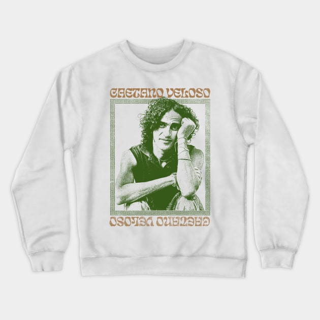 //// Caetano Veloso //// Crewneck Sweatshirt by DankFutura